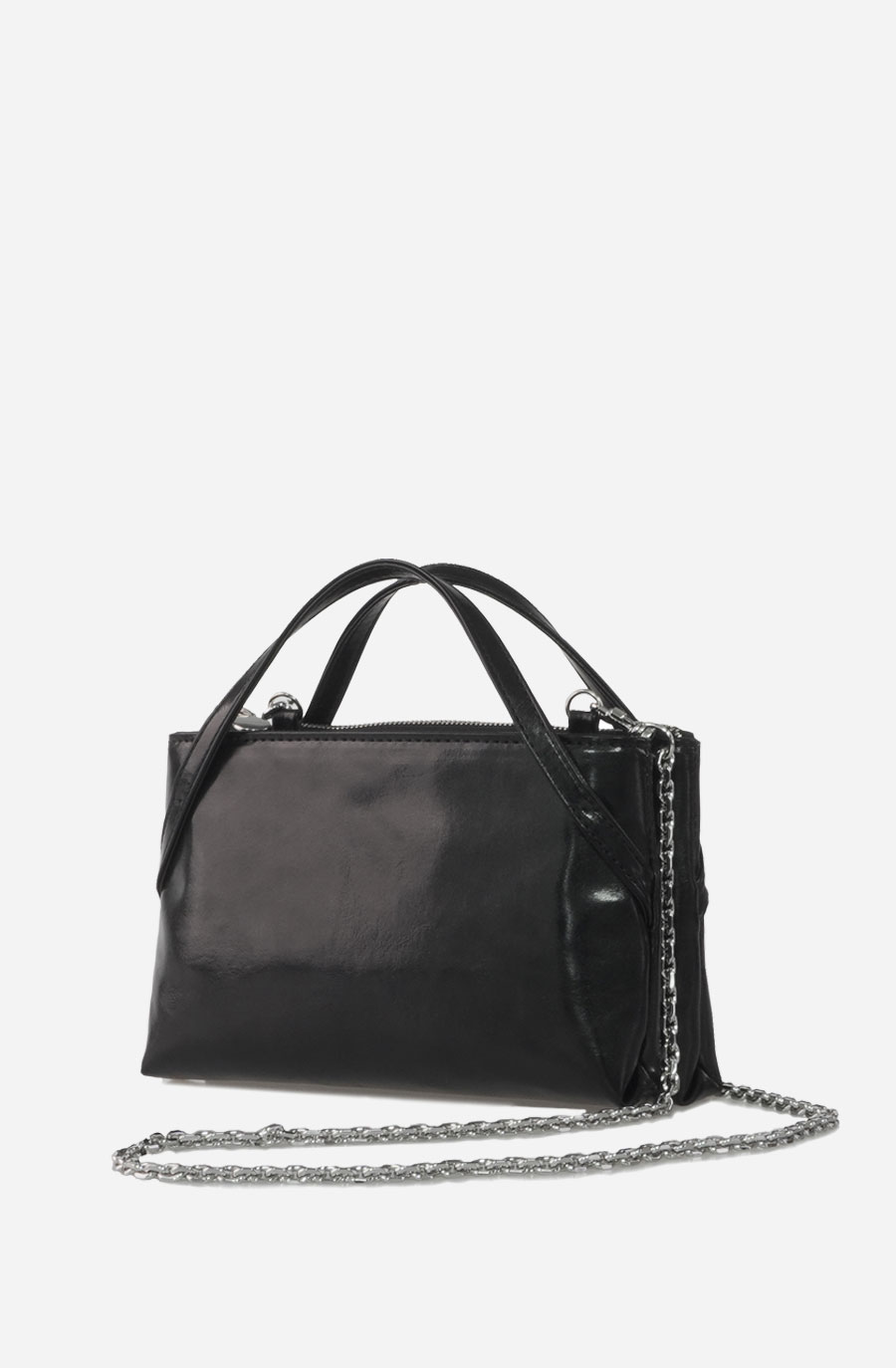 MINI DOUBLE BAG (black)